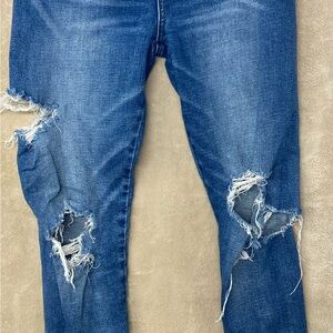 American Eagle Outfitters Distressed Denim Boyfriend Jeans